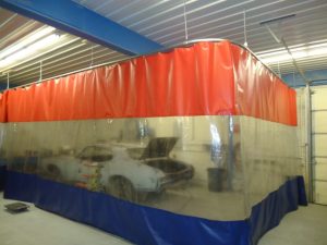 Nick's Custom Body Work Restoration Area